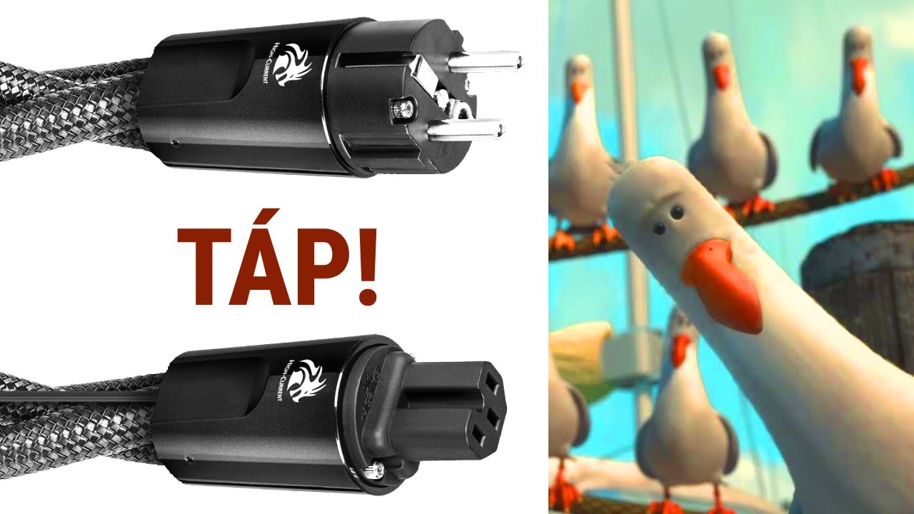 Hifi tápkábel, csak 2 milla!