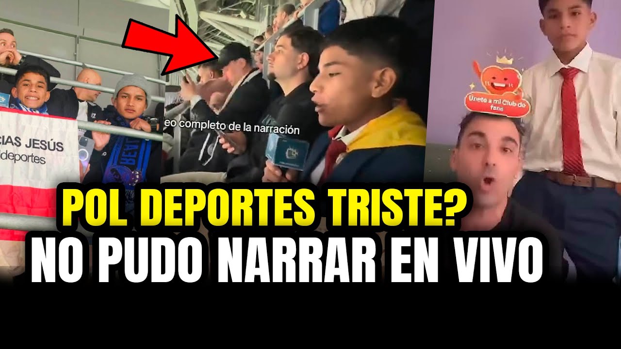 POL DEPORTES NO NARR&Oacute; EN VIVO LA CHAMPIONS Y CAUSA CONFUSI&Oacute;N &iquest;QU&Eacute; SUCEDI&Oacute;?