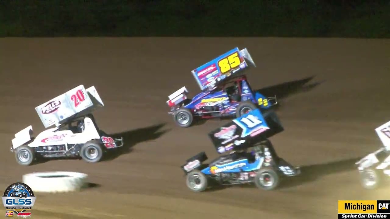 8.17.2024 GLSS MichiganCAT A-Main Butler Motor Speedway