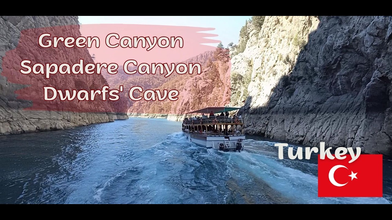 Turcja, Zielony Kanion / Turkey, Green Canyon, #alanya #greencanyon