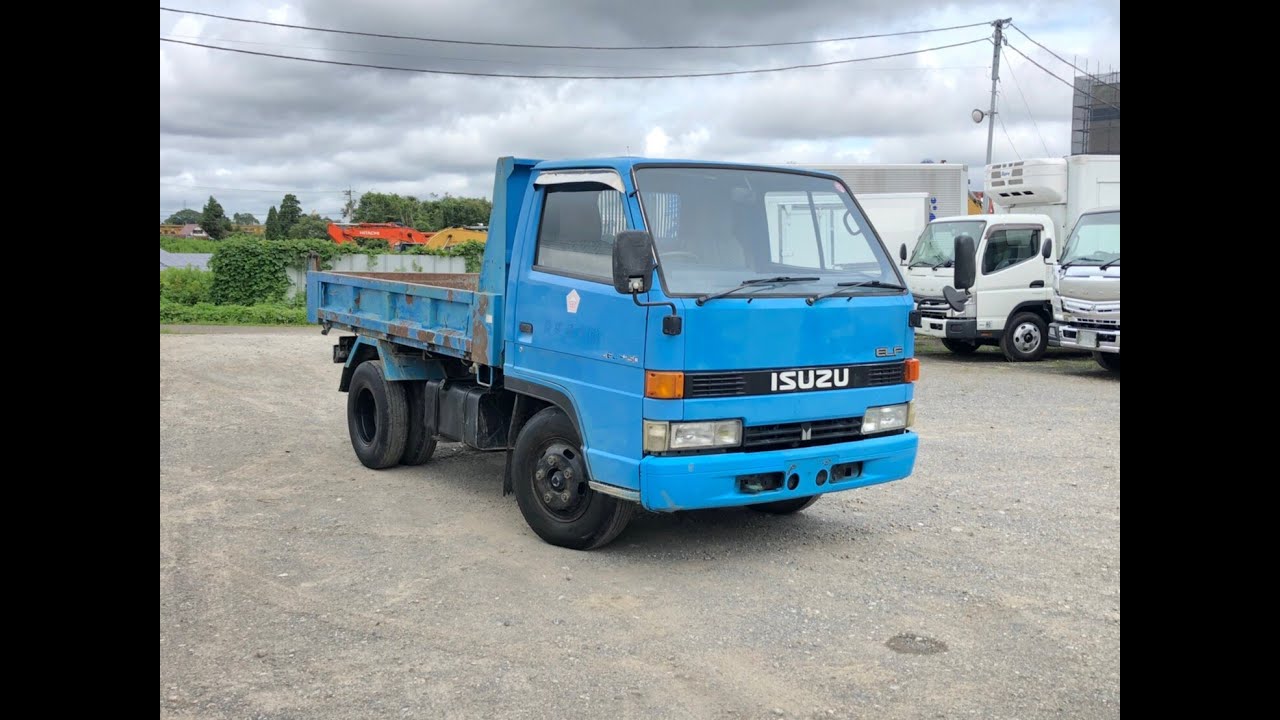 1990 MODEL, ISUZU ELF DUMPER, 4BE1 ENGINE!!