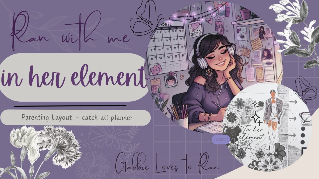In her element | Plan with me | Catch all spread 