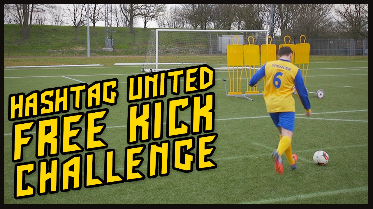 HASHTAG UNITED FREE KICK CHALLENGE!