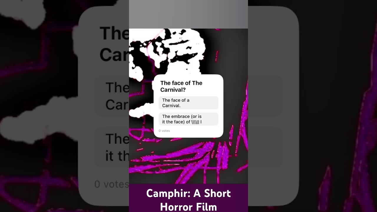 THE CAMPHIR TALE: A 100% practical VFX (no AI used) Horror Short