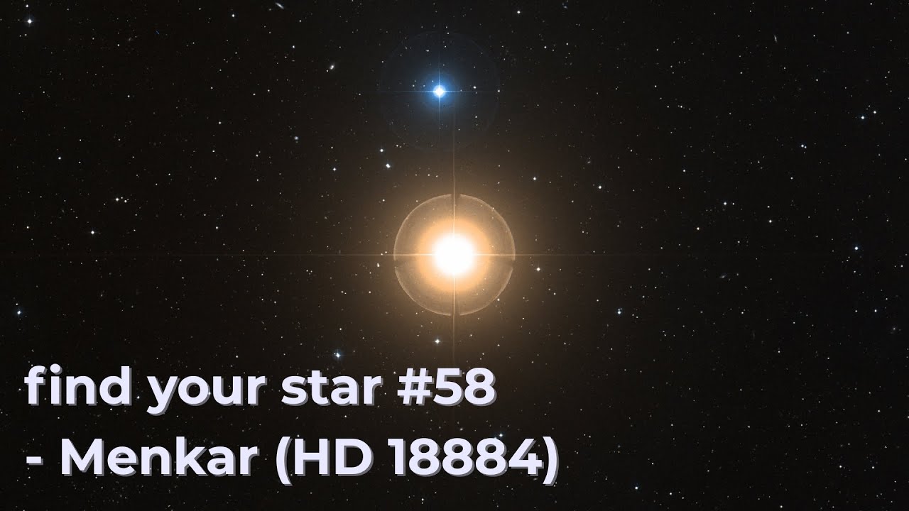 find your star music #58 - Menkar | α Ceti (HD 18884) [ 1 Hours  |  relaxing meditation music ]