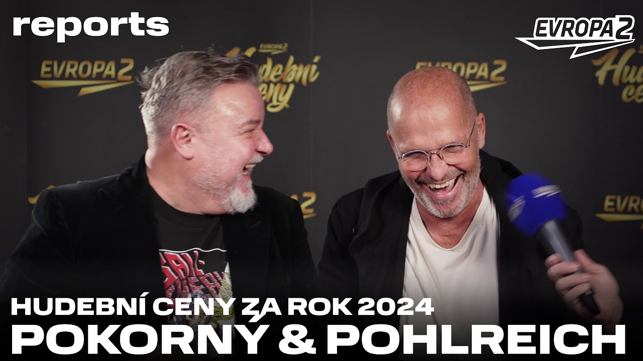 ZDENĚK POHLREICH & MILOŠ POKORNÝ • Hudební ceny Evropy 2 za rok 2024 • ROZHOVOR