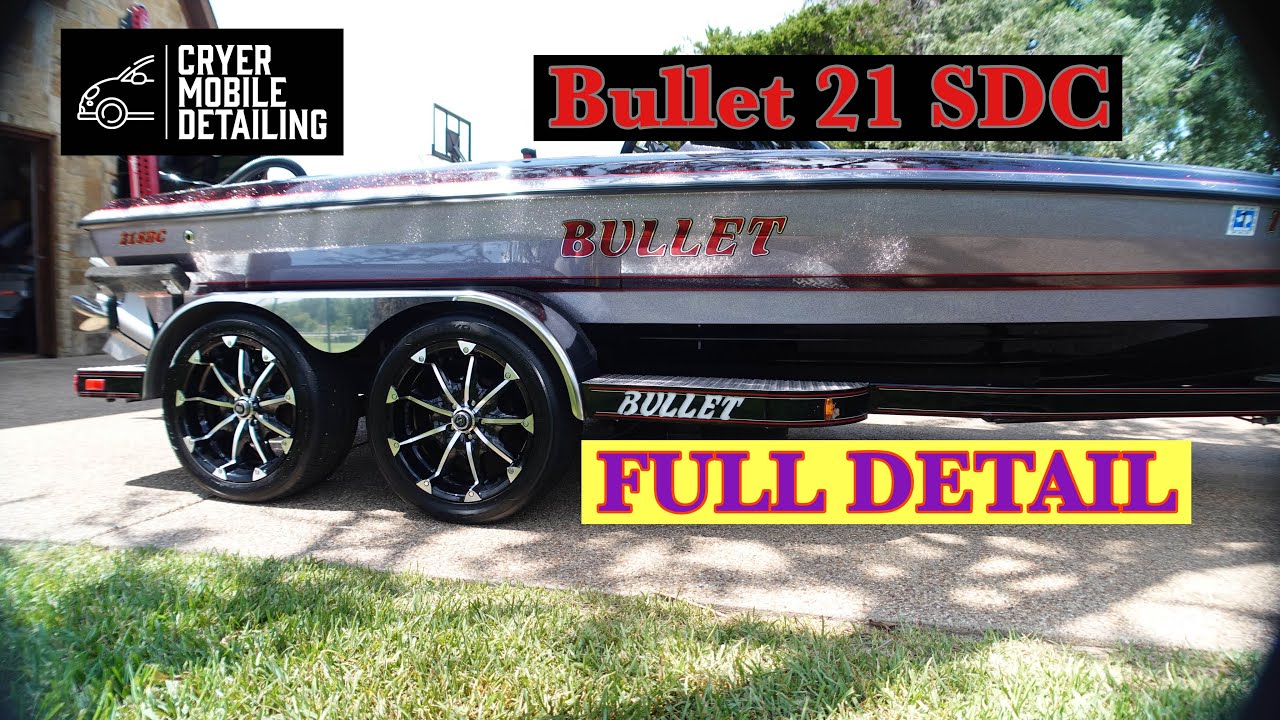 Bullet 21 SDC Bass Boat FULL DETAIL #bulletboats