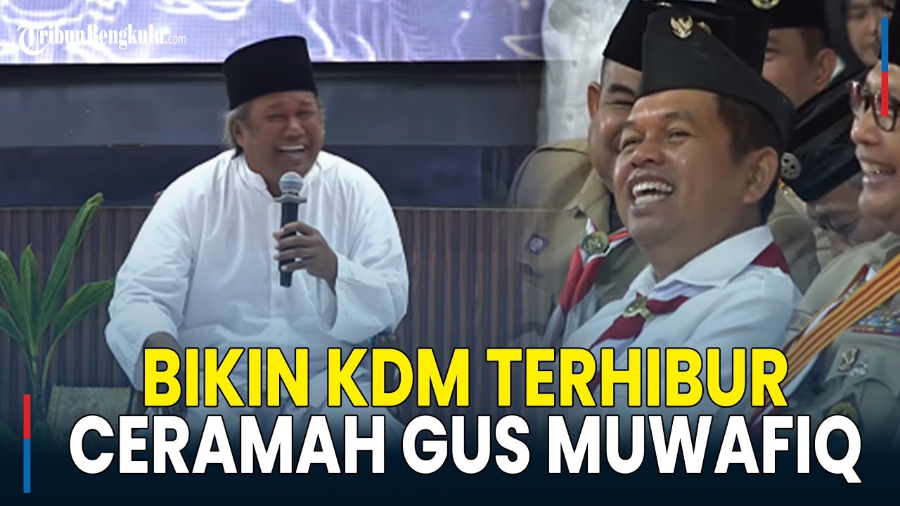 Ceramah Gus Muwafiq Bikin Kang Dedi Mulyadi 'Ngakak', Beri Paham Kata Gubernur Jabar Asal Sampurasun
