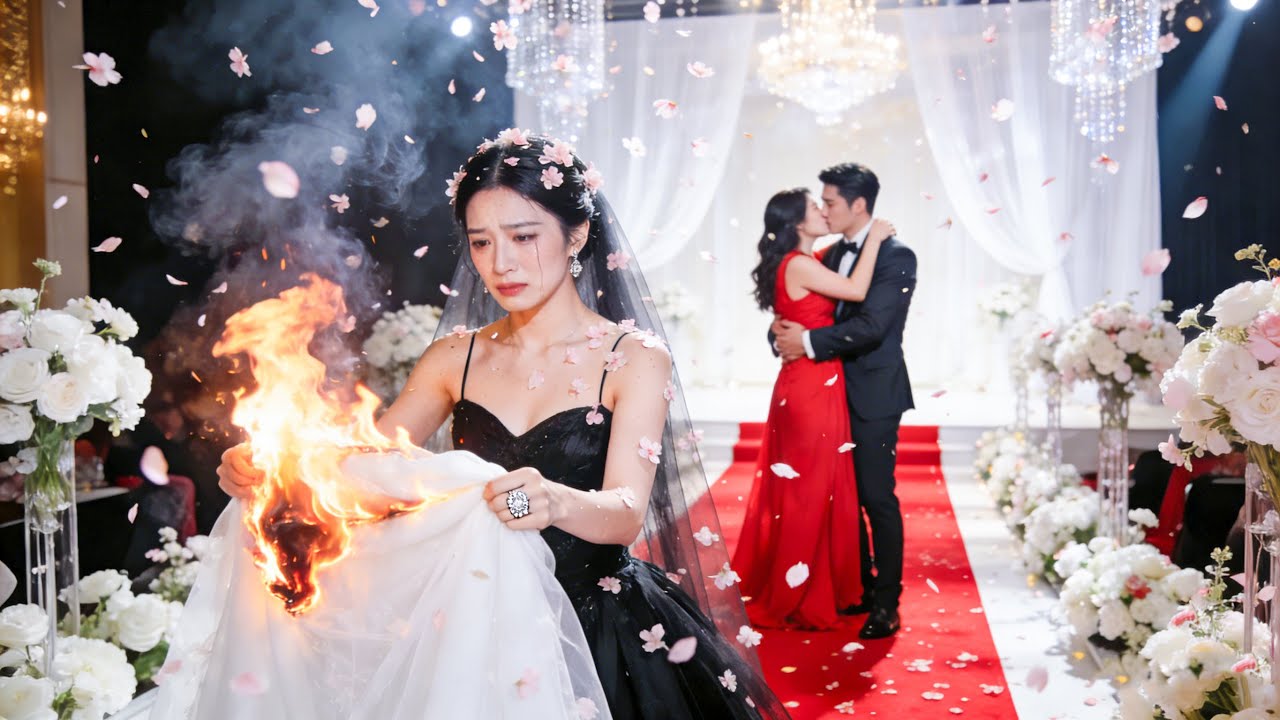 Wedding Chaos! Fiance Kisses Stepsister—She Burns the Dress, Marries CEO, He Regrets
