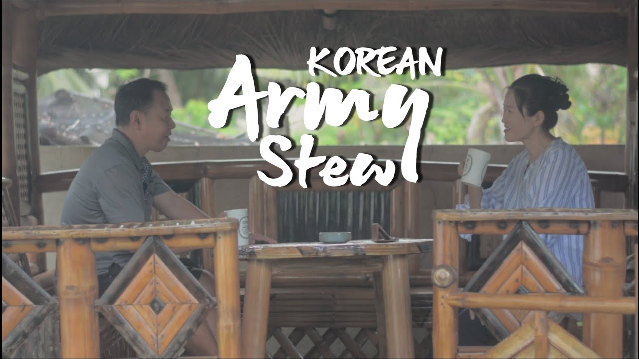Korean in Philippines Cooking Korean Fusion Soup Army Stew | Budae Jjigae in Philippine Countryside