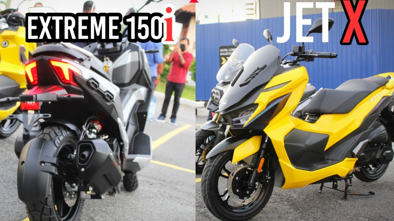 SYM JET X 150 & WMOTO 150i EXTREME | SKUTER MFORCE TERBARU PENCABAR HONDA ADV DAN YAMAHA NVX