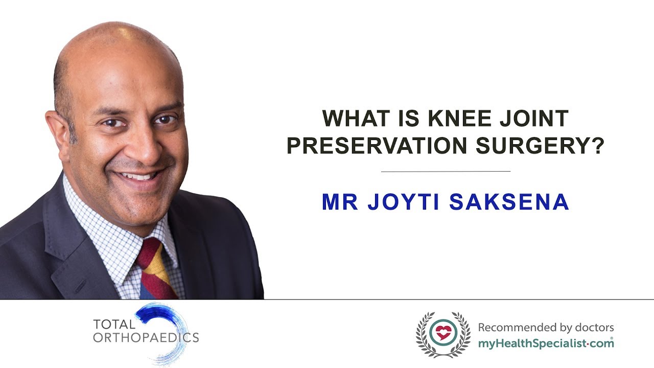 What is knee joint preservation surgery?