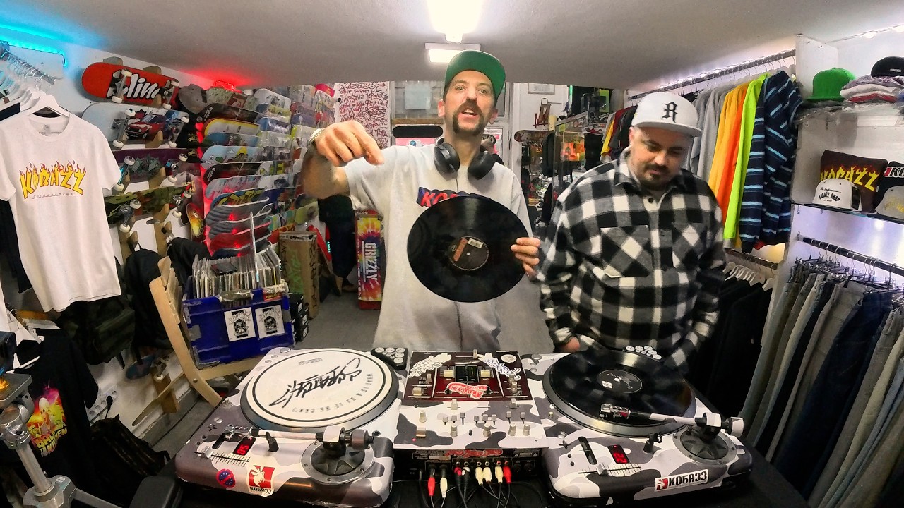 Full vinyl 90s Hip-Hop classics  / Mix by: Dj Kobazz / Kobazz shop  vol.12