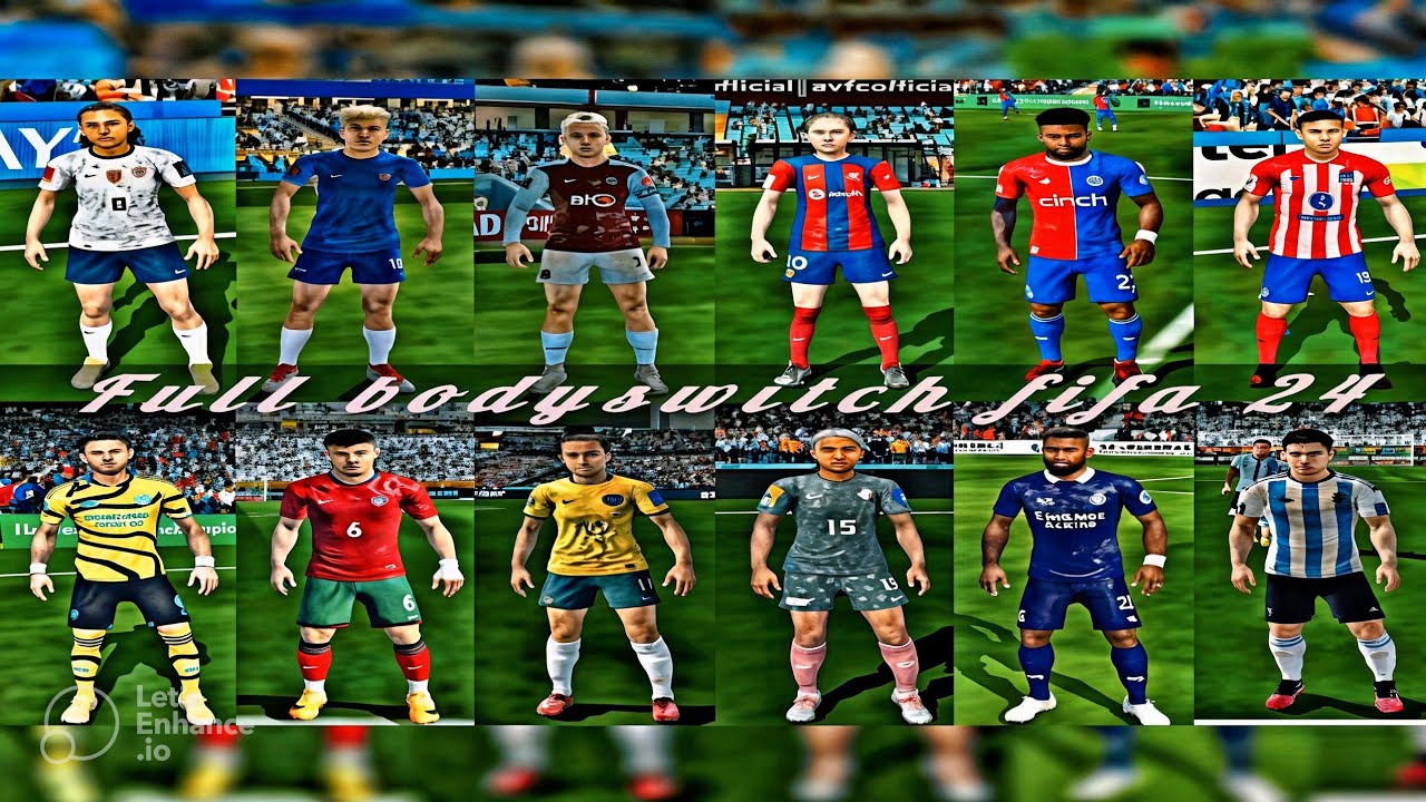 FIFA 16 MOD 24}FULL BODYSWITCH 24+JERSEY BNM||MEN & WOMEN LEAGUE