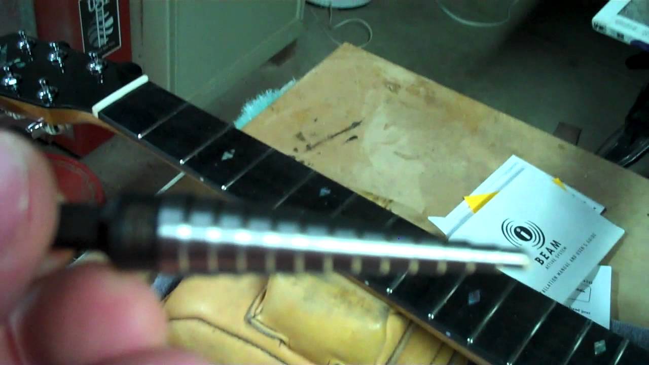 Installing an LR Baggs Active I-Beam Acoustic Guitar Pickup;  Part One