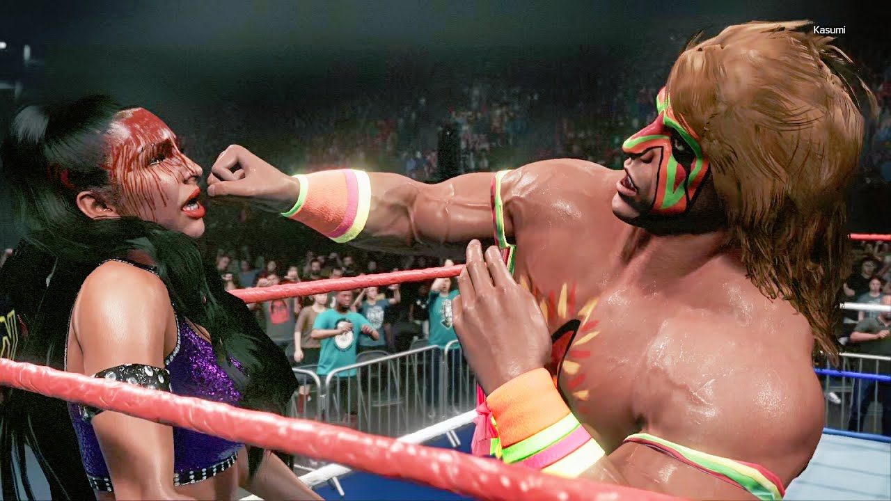 WWE 2k23: Billie Kay Ultimate Warrior #intergender #wrestling