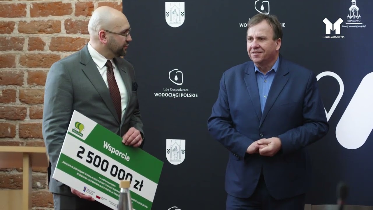 DZIAŁDOWO INWESTUJE W PRZYSZŁOŚĆ. RUSZA MODERNIZACJA OCZYSZCZALNI ŚCIEKÓW.