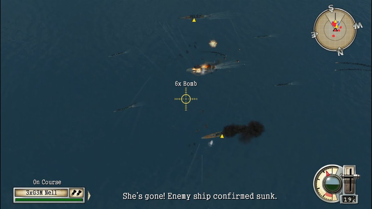 Battlestations Midway Japanese Campaign Mission #2| Destruction of Force Z