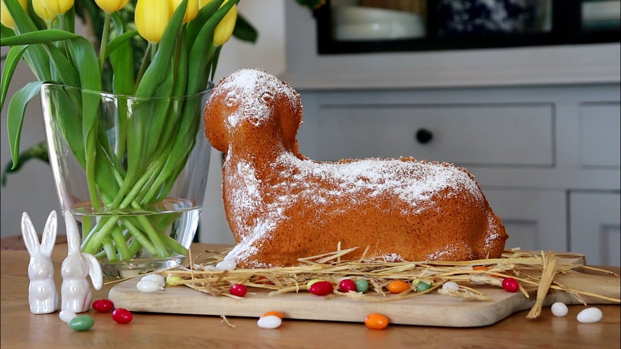 Eierlikör Osterlamm - einfaches Rezept