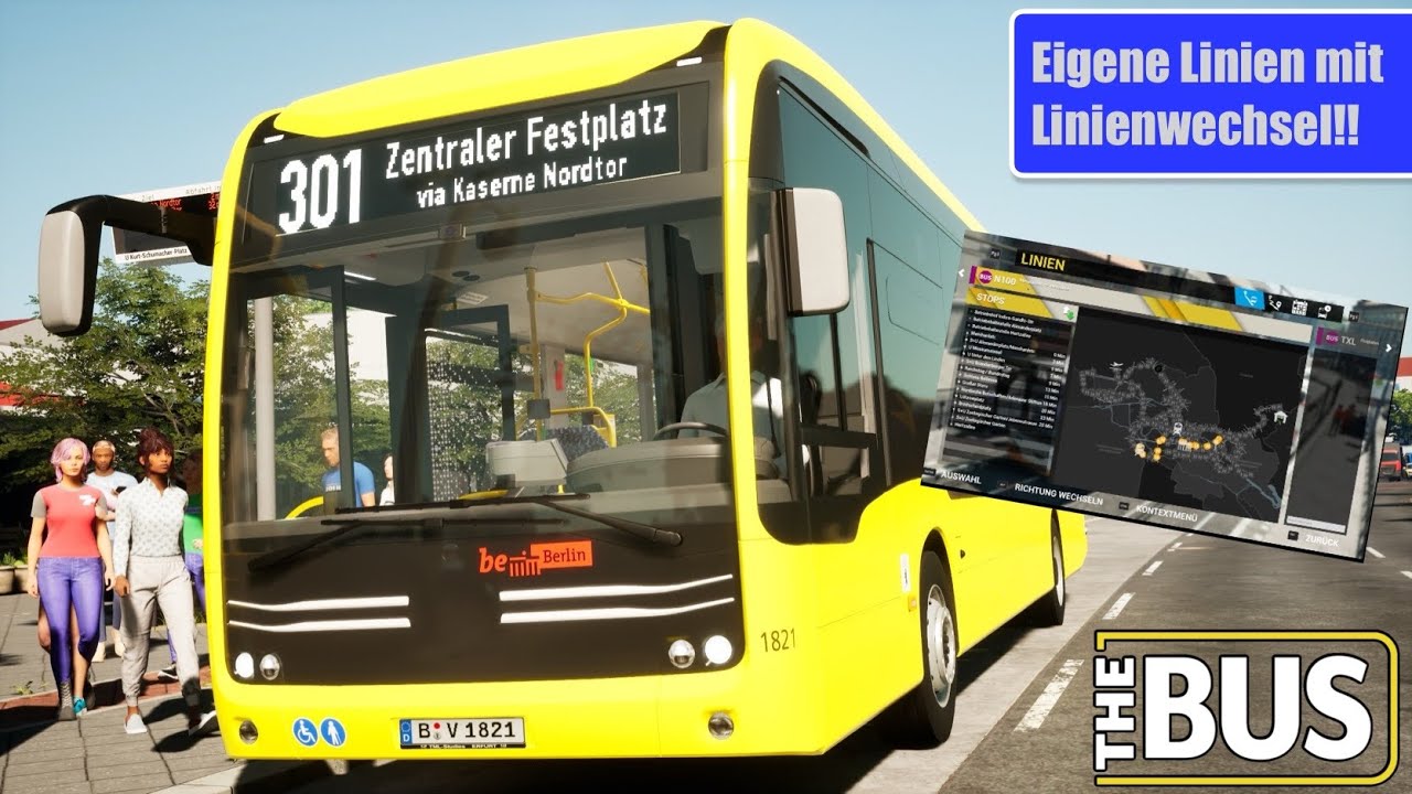 So erstellt ihr eure eigenen Linien, MIT LINIENWECHSEL! | + Flottensytem | The Bus Tutorial
