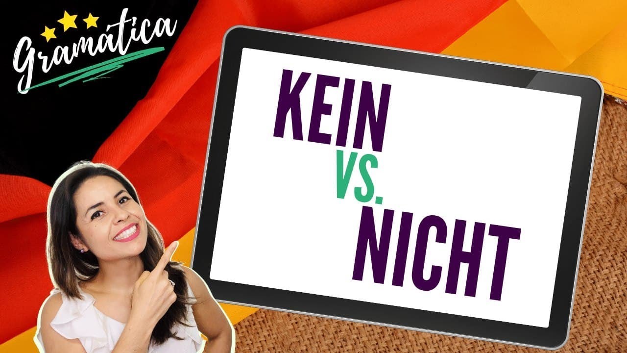 Como uso correctamente kein/ nicht- Encuentro Alemán con Whitney #7