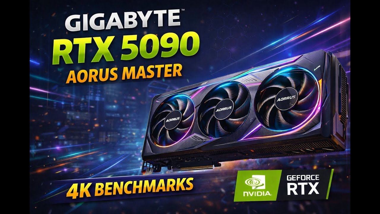 Gigabyte GeForce RTX 5090 AORUS Master 4K Benchmarks | Ultra Settings | Ray Tracing | NO DLSS