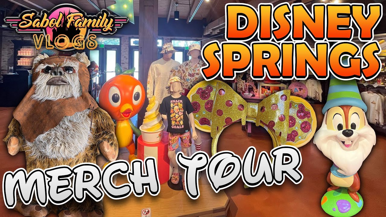 DISNEY SPRINGS NEW MERCH Tour February 2024 | Walt Disney World Shopping ~ SOOO Many Stores!