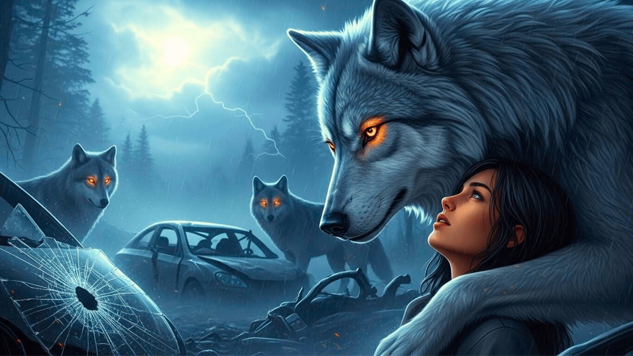 Mysterious Wolves Saved Her From The Car Crash — She Didn't Realize One Of Them Was Her Fated Mate