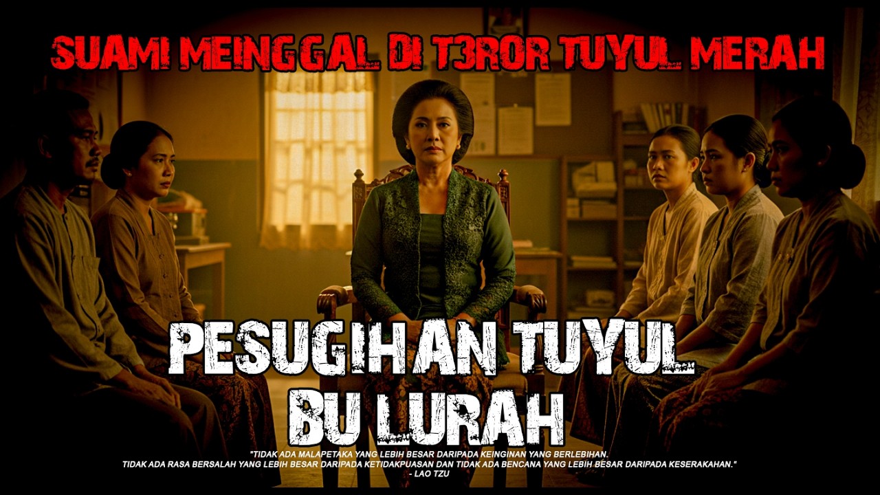 HAUS JABATAN, BU LURAH PAKAI PESUGIHAN TUYUL MERAH DAN TUMBALKAN SUAMINYA