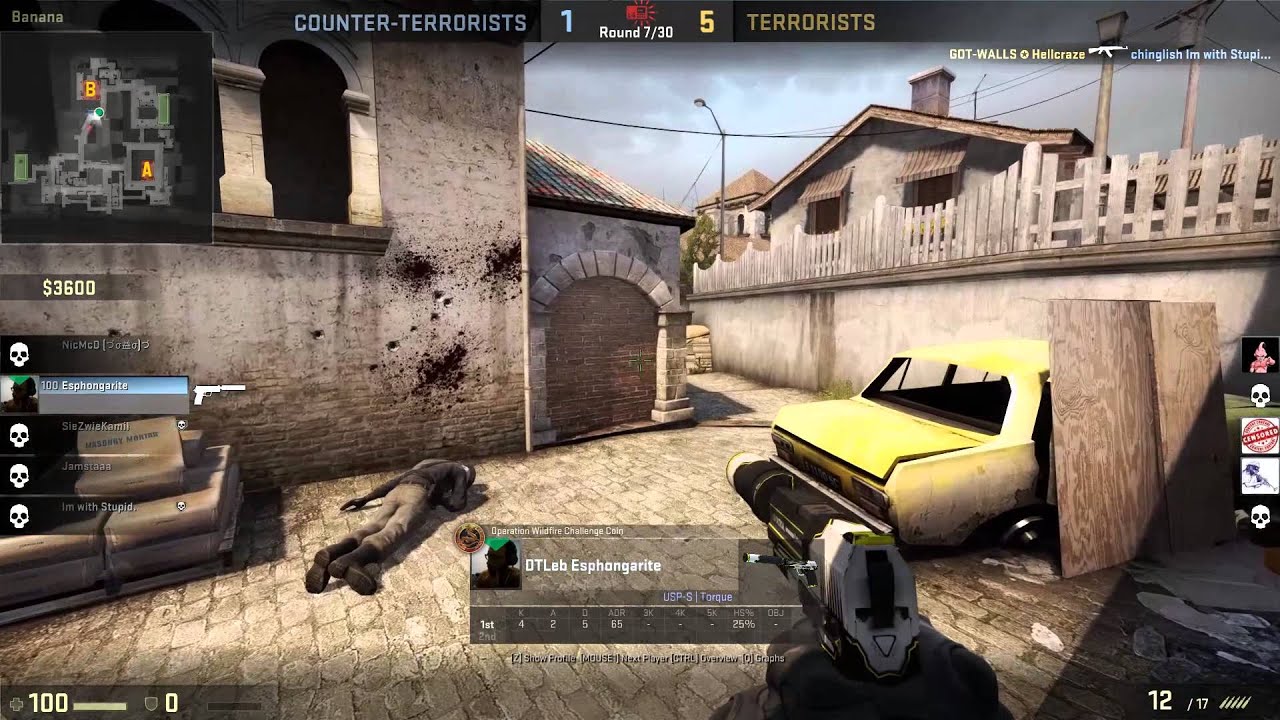 CSGO: Full Competitive Gameplay! Salty Team mates