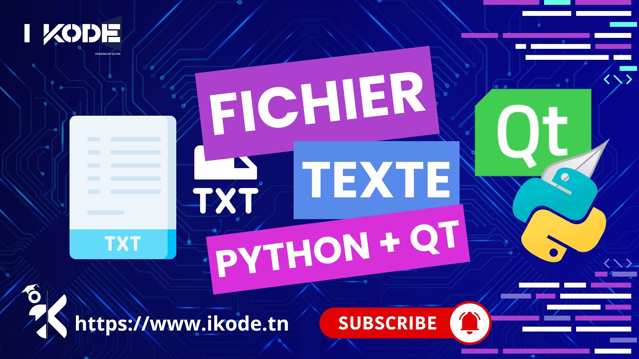 Apprends &agrave; manipuler les fichiers texte avec Qt 💻 [Bac INFO]