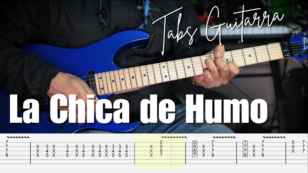 Emmanuel - La Chica De Humo | Cover Guitarra con Tablatura