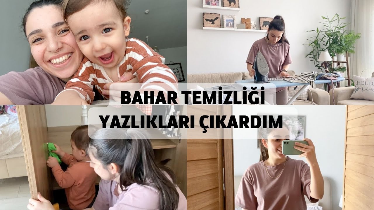 VLOG | YAZLIKLARI ÇIKARDIM 👗| BAHAR TEMİZLİĞİ LİSTEME BİR TİK DAHA ✅