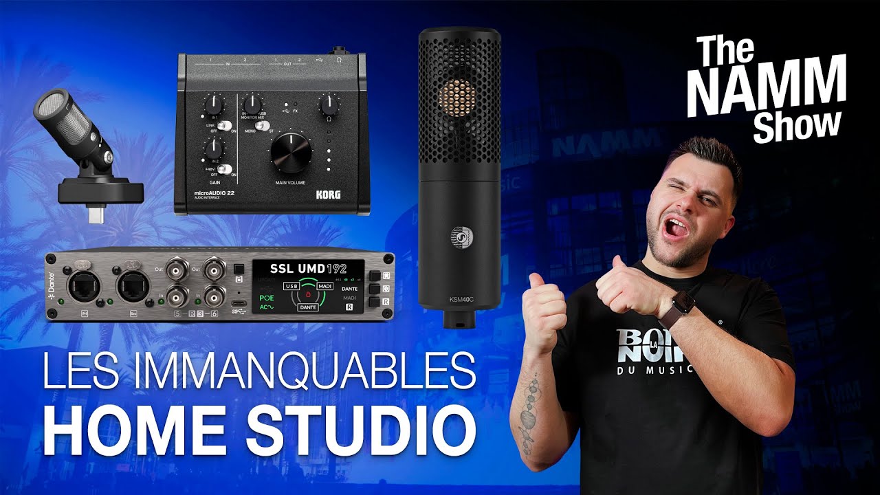 LES ACTUS DU NAMM - Épisode 4 : les immanquables du Home-studio