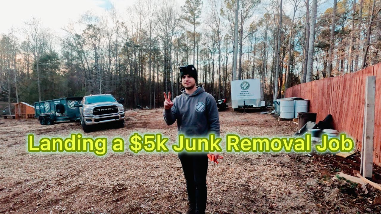 $5k Junk Removal Job - Helping out Jack of Haul Trades Get The Job Done!