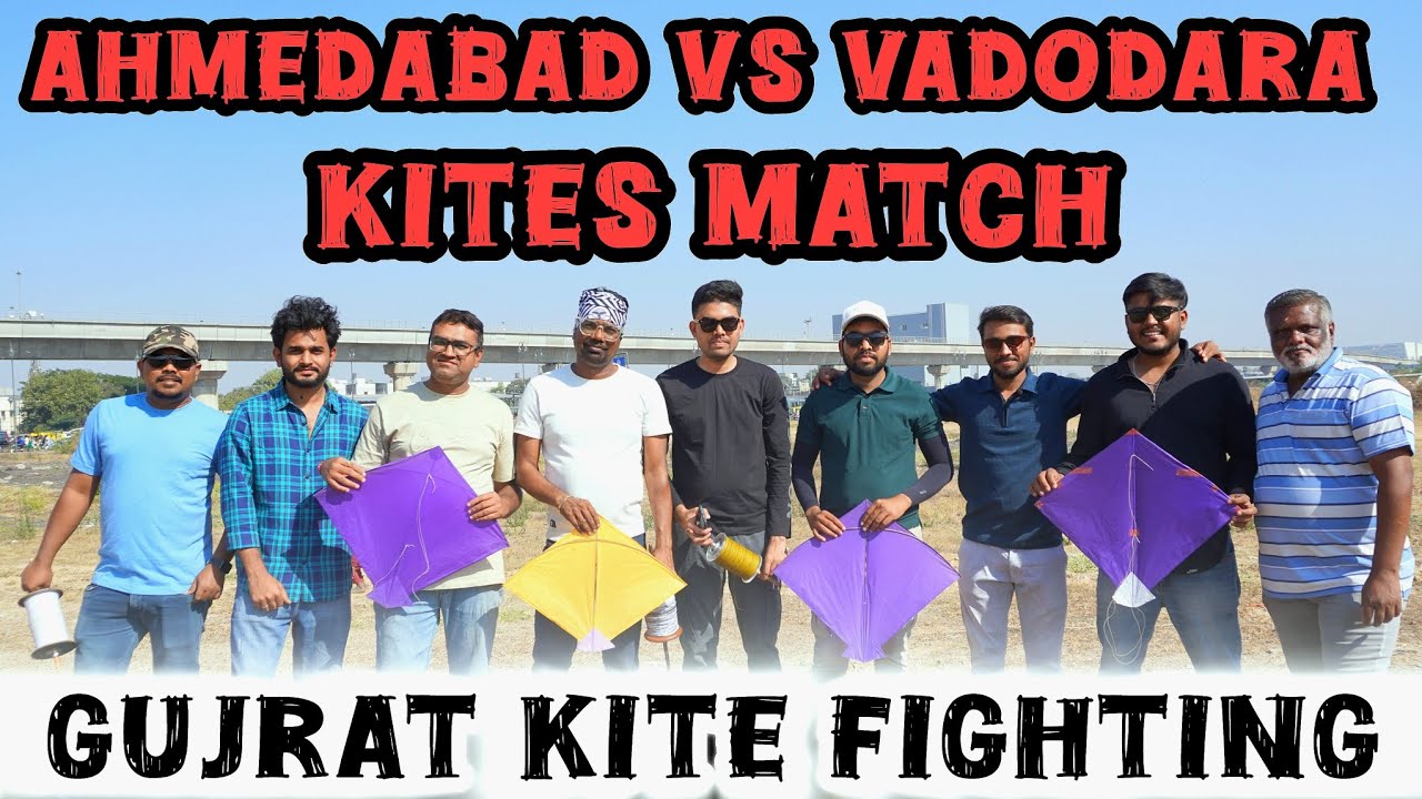 Kite Fighting in Gujrat | Ahmedabad vs Vadodara | Oldest Tournament Information | Kobaaa Ahmedabad 