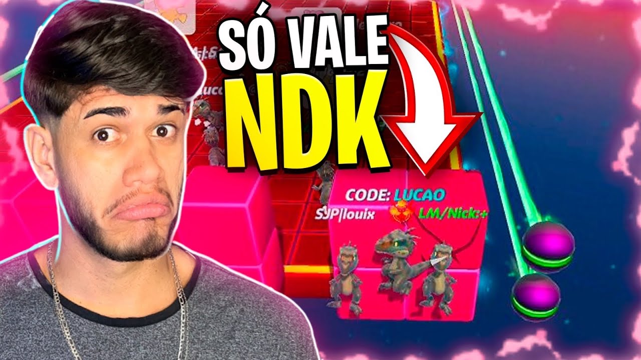 ZEREI TODOS OS BLOCKDASH S&Oacute; FAZENDO NDK NO STUMBLE GUYS!