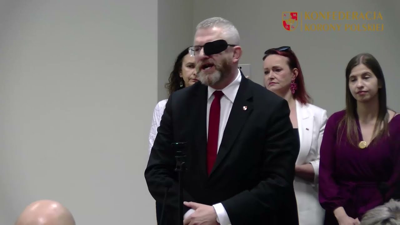 Rozprawa sądowa Grzegorza Brauna 22 maja 2026