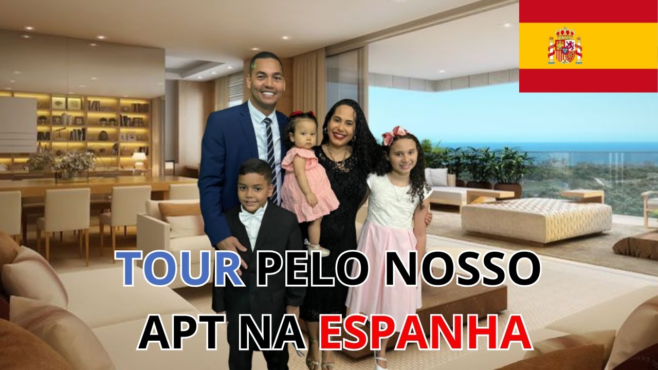 🏠TOUR PELO NOSSO APT NA ESPANHA 🇪🇸 #brasileironaespanha #portugal #europa 