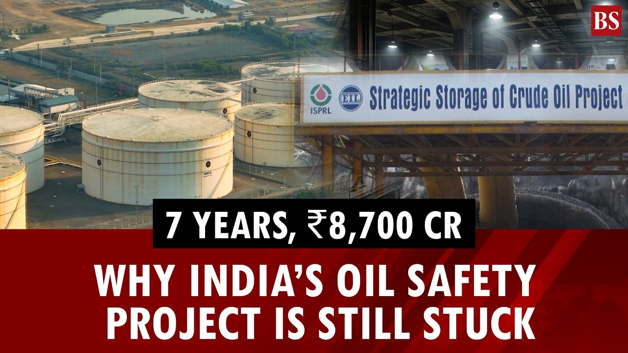 7 Years, ₹8,700 cr: Why India’s oil safety project is still stuck | Strategic oil reserves