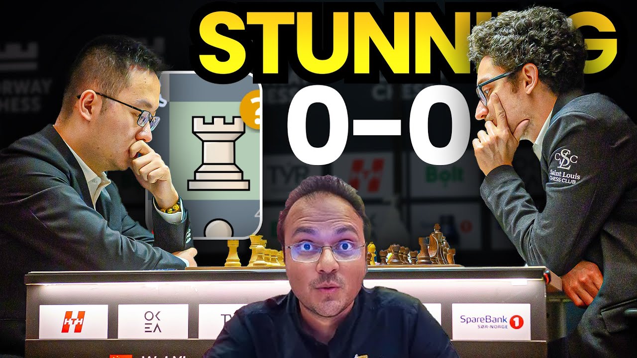 Fabiano Caruana's stunning 0-0 move! | Wei Yi vs Fabi | Norway Chess 2025