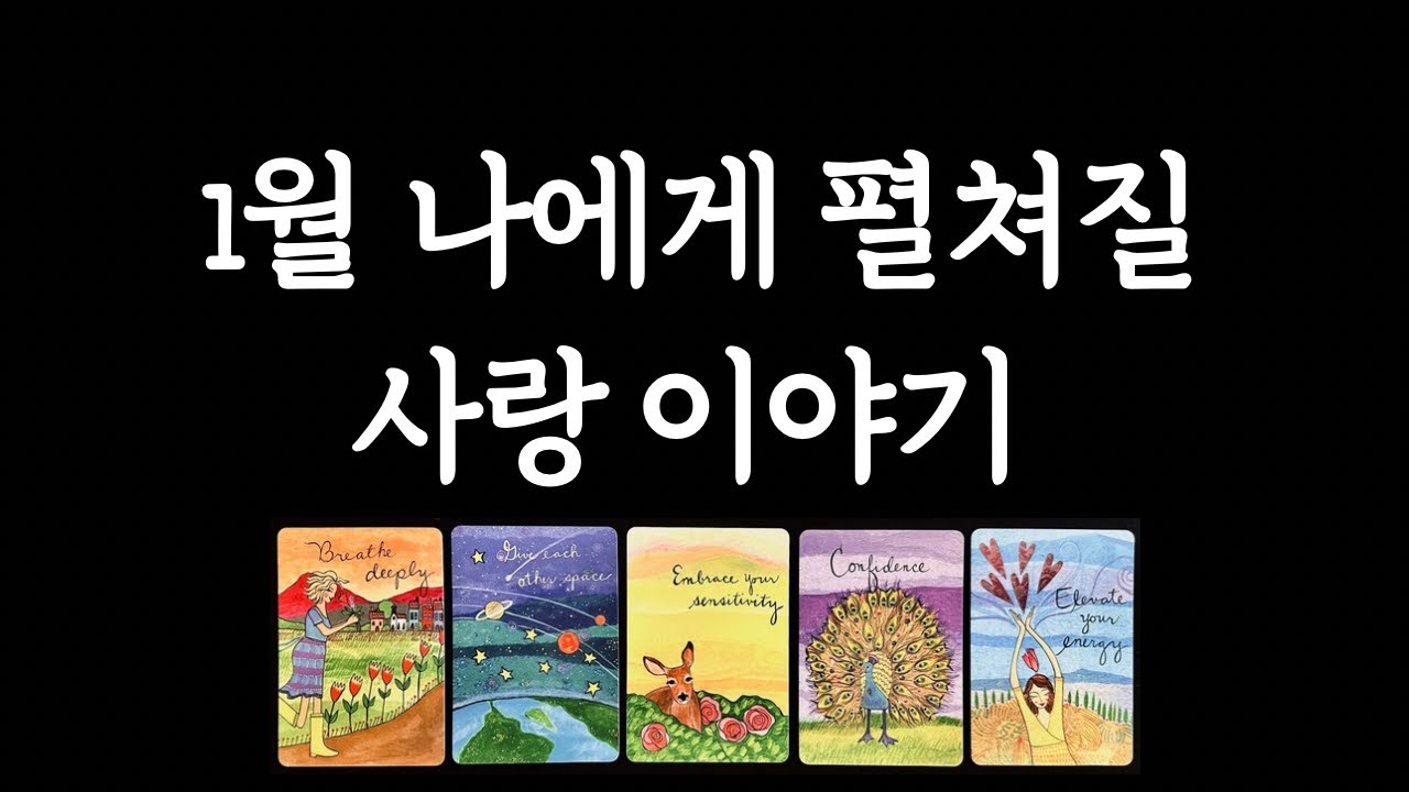 [타로/연애운] 2026년 1월 나의 사랑 이야기💘솔로/커플