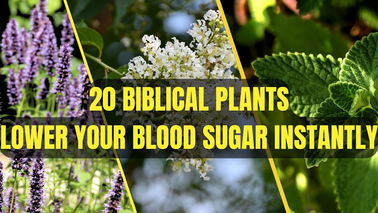 20 Biblical Plants That Will Lower Your Blood Sugar Instantly