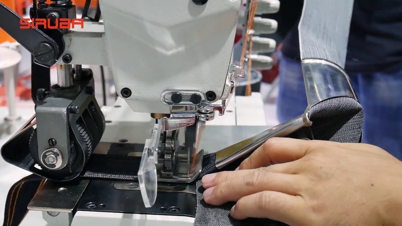 SiRUBA NC008 Direct-drive Needle-feed Cylinder-bed Double Chain Stitch Machine