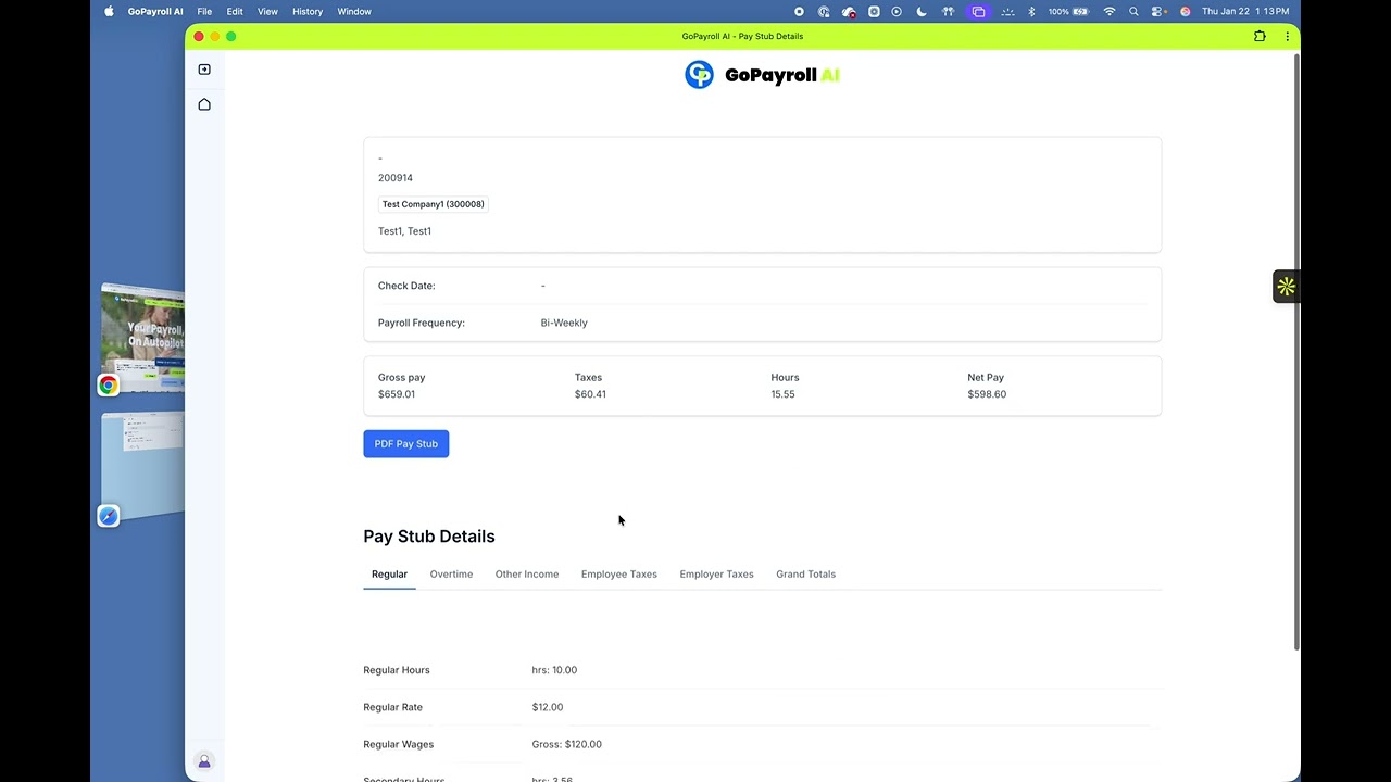 Review & download your team's pay stubs as an admin