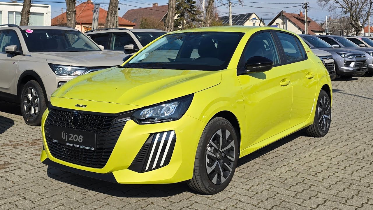 Facelift Peugeot 208 Style 1.2 PureTech 100 Agueda Yellow