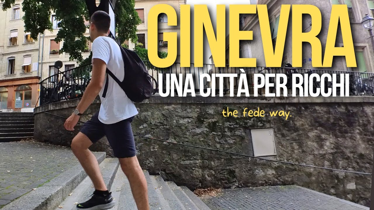 Come mi sono goduto un viaggio a Ginevra - VLOG