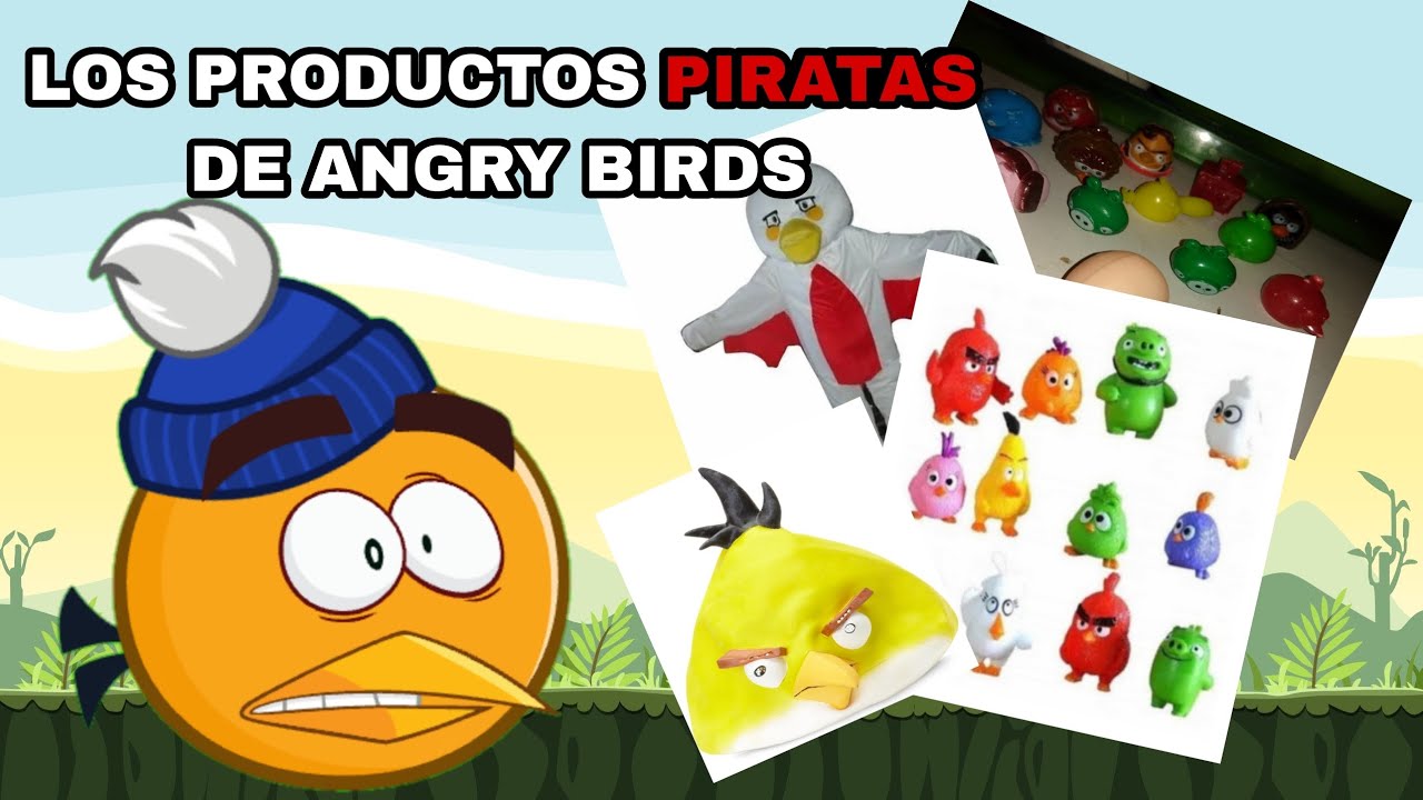 Los productos PIRATAS de ANGRY BIRDS