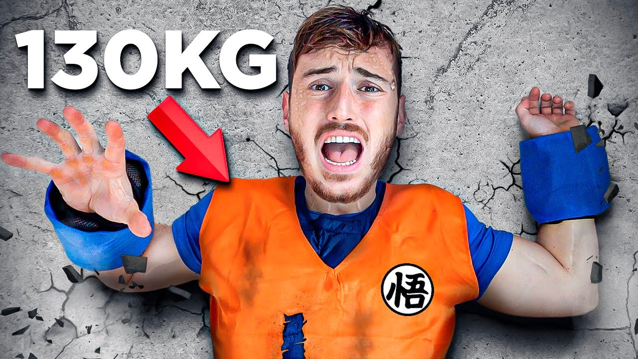 J’ai Survécu 48H NON STOP avec la TENUE de GOKU (c'est très lourd mdr)