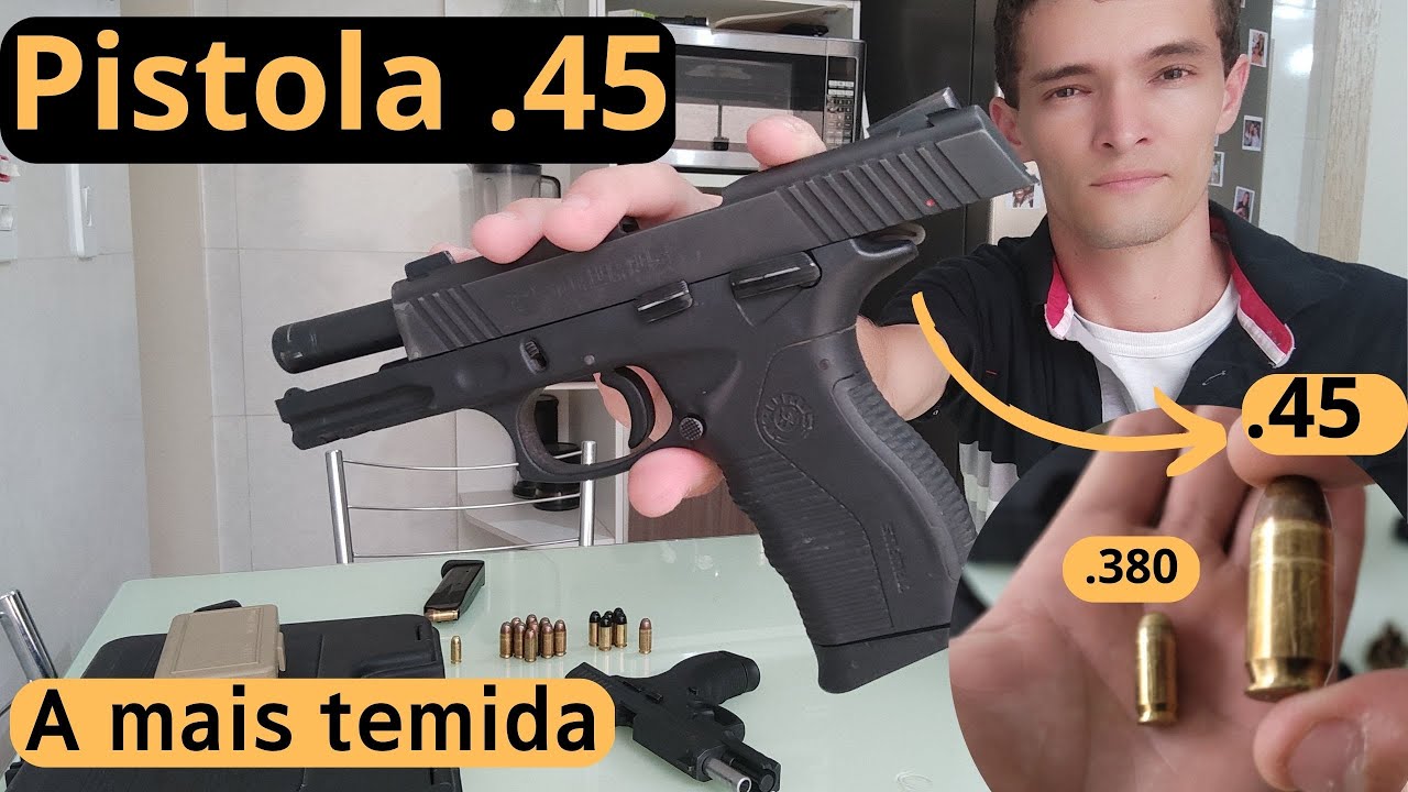Pistola Taurus PT845 calibre .45